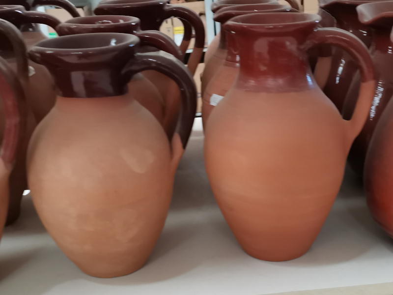 Half Ceramic Glaze, Various size, hand made.
